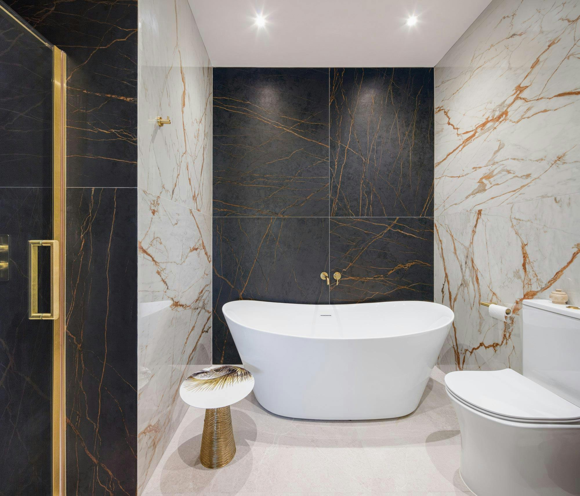 Image number 49 of the current section of A bathroom for sharing and socialising in Cosentino Australia
