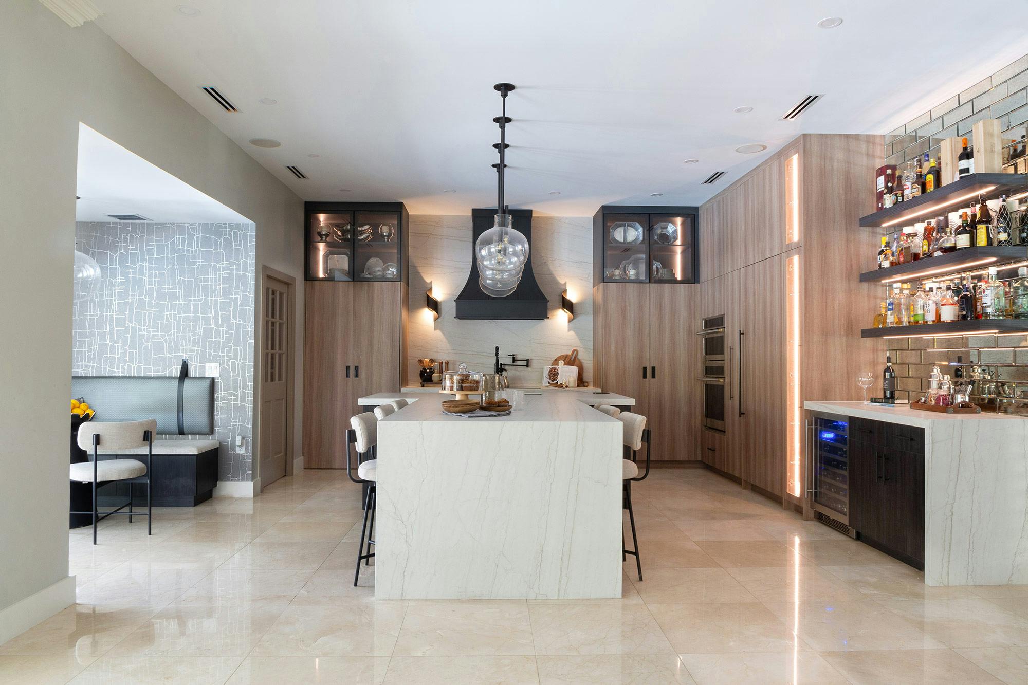 Image number 32 of the current section of A sophisticated kitchen that commands attention  in Cosentino Australia