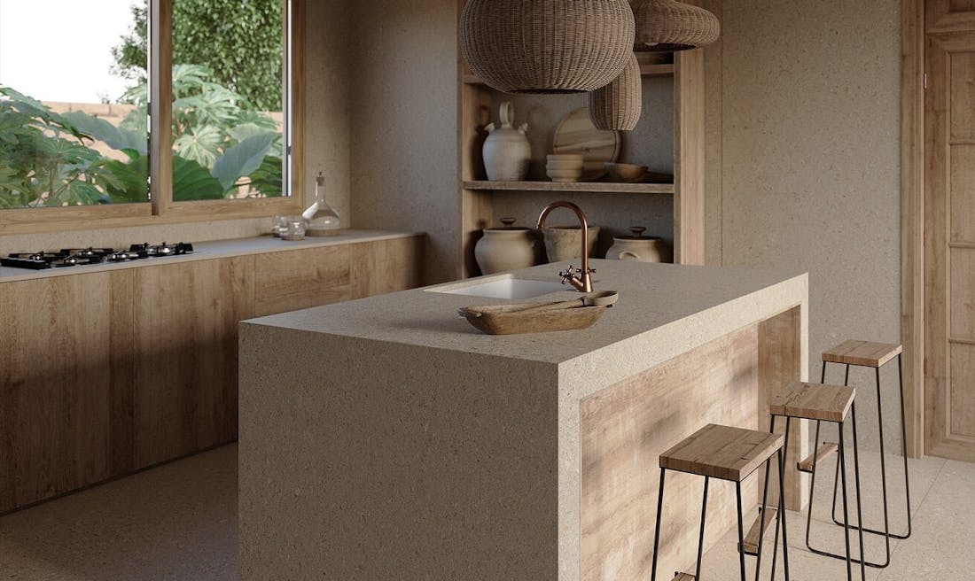 Dekton Pietra Kode_Avorio Image 37 of Dekton Pietra Kode Avorio e1709138356977.jpg?auto=format%2Ccompress&fit=crop&ixlib=php 3.3 in These 4 Cosentino tones will add an authentic touch to your designs - Cosentino