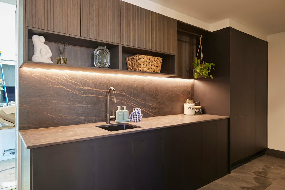 H4 RM10 Bed & Laundry Kylie & Brad-061 (1) Image 37 of H4 RM10 Bed Laundry Kylie Brad 061 1 scaled.jpg?auto=format%2Ccompress&fit=crop&ixlib=php 3.3 in The Block: Laundries featuring Cosentino - Cosentino