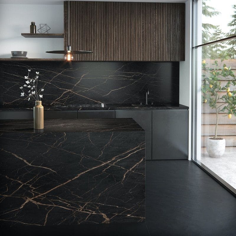 Image number 39 of the current section of black-kitchen-countertops in Cosentino Canada
