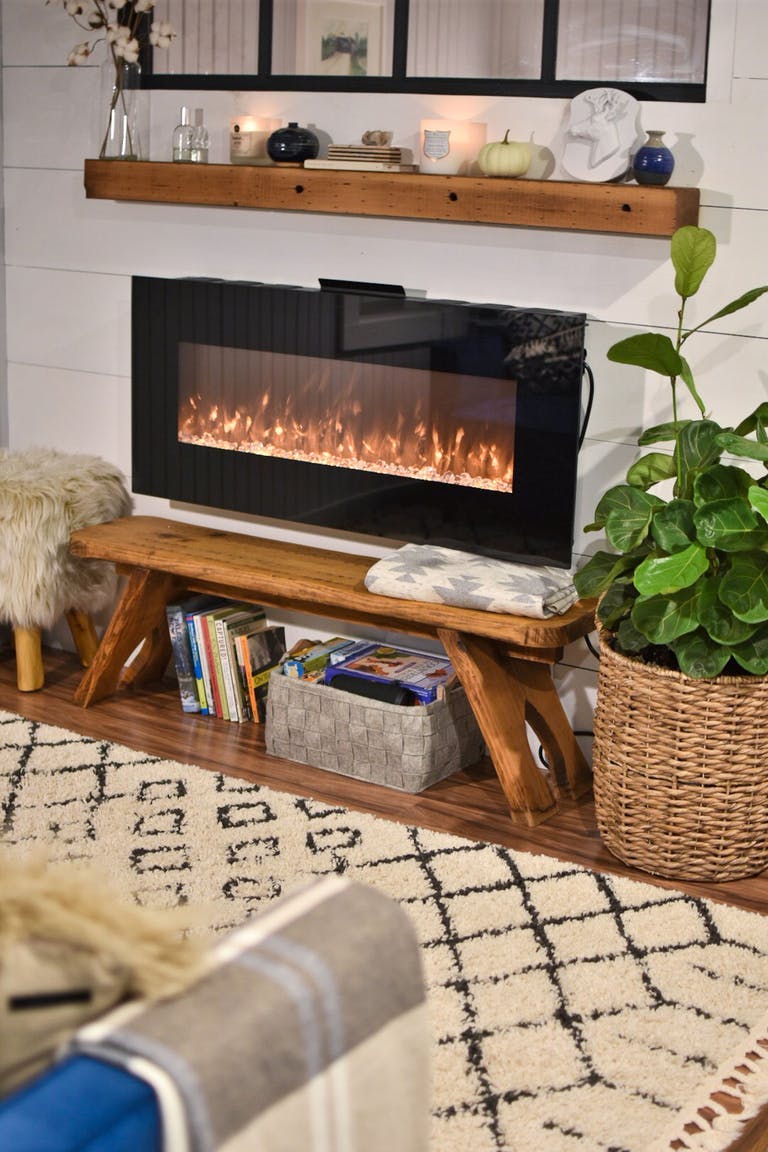 The welcoming warmth of home that only a fireplace can offer