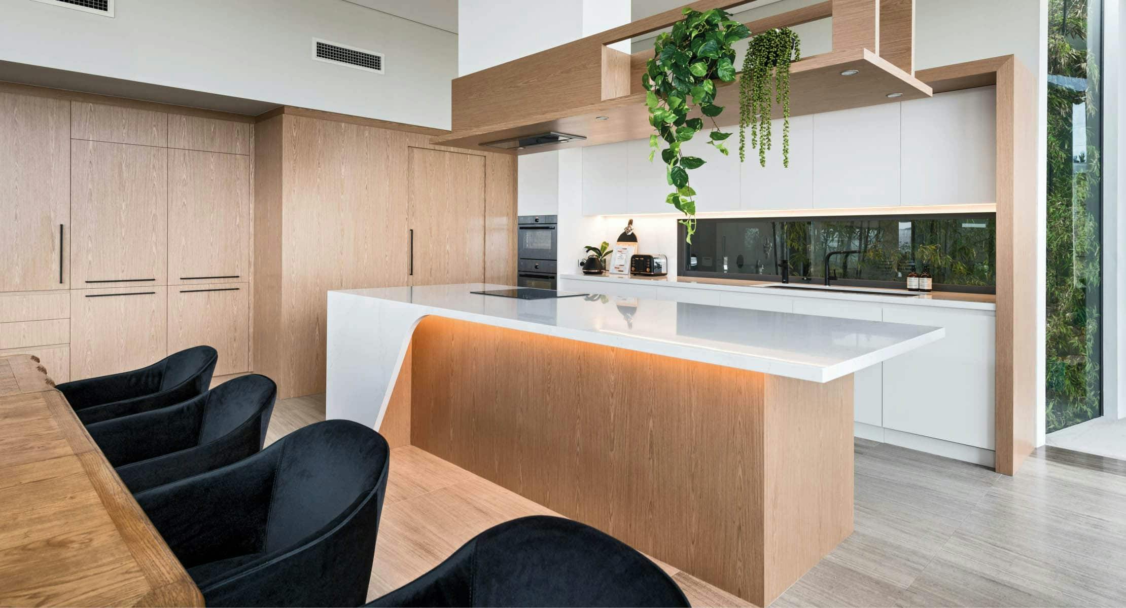 Image number 33 of the current section of Connection between kitchen and living room in Cosentino Canada