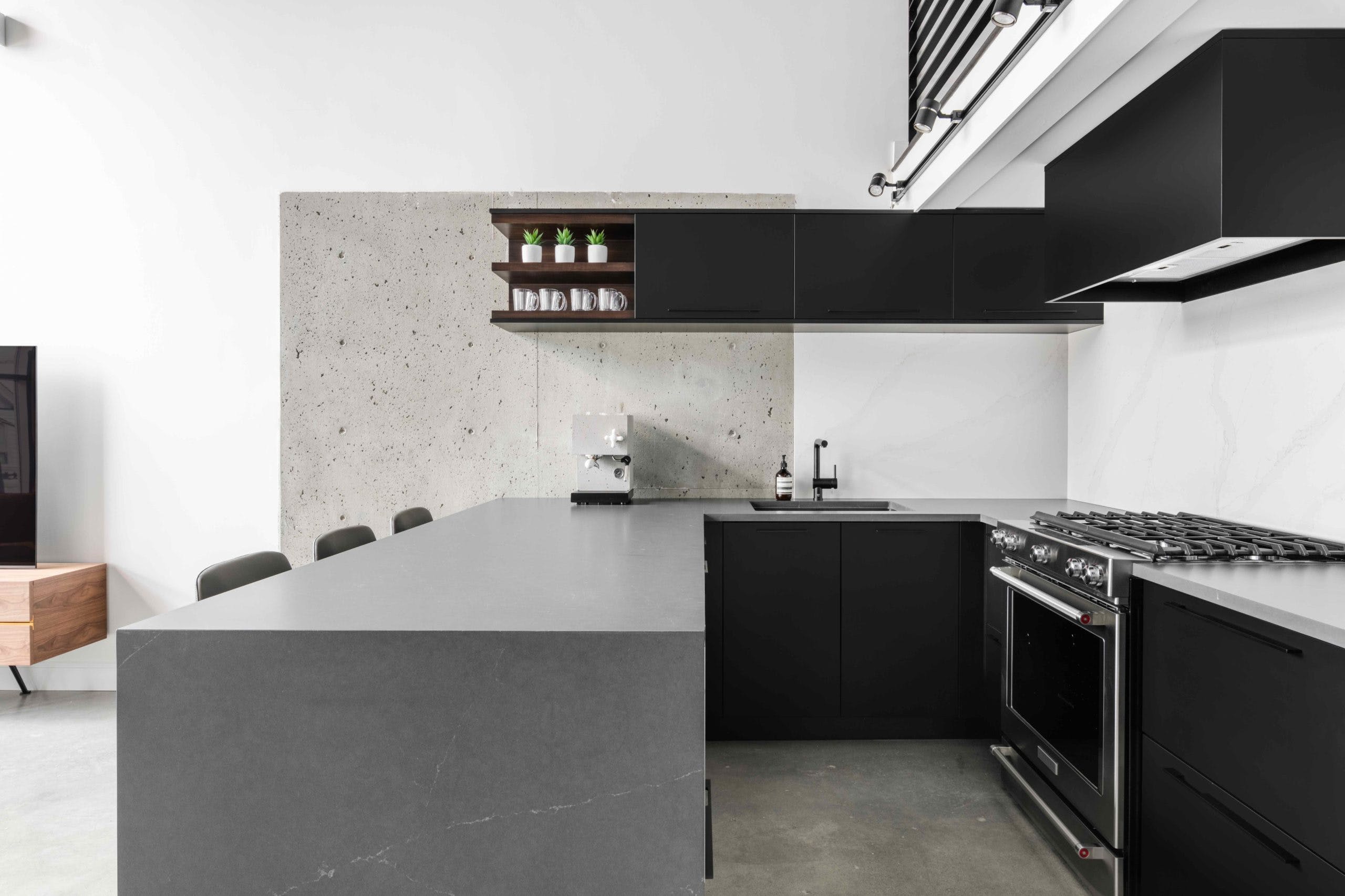 Image number 34 of the current section of Industrial loft renovation by tech guru Justin Tse includes Silestone surfaces in Cosentino Canada