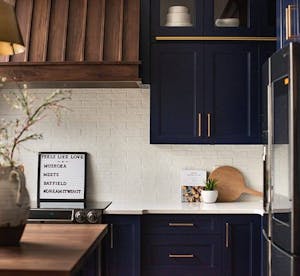 Design Trends: Caseys Creative Kitchens_Bayfield Dream Home _Silestone Calacatta Gold Kitchen countertop