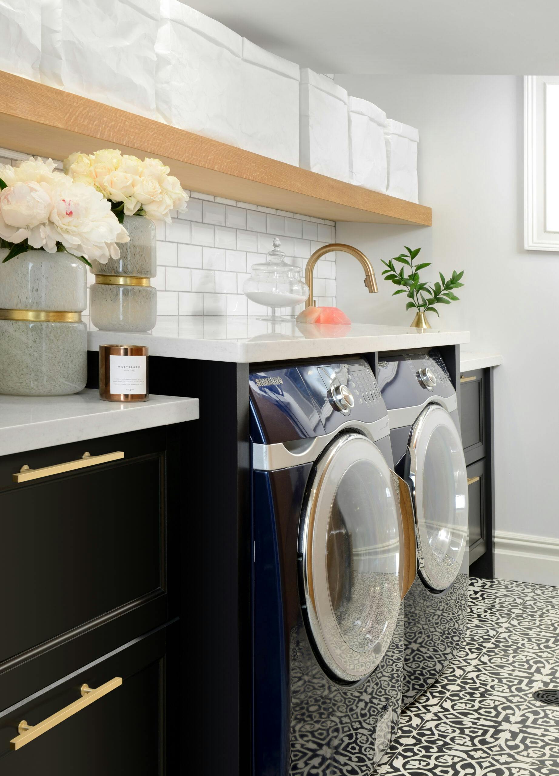 Image number 32 of the current section of Sarah Walker’s Laundry Room Refresh in Cosentino Canada