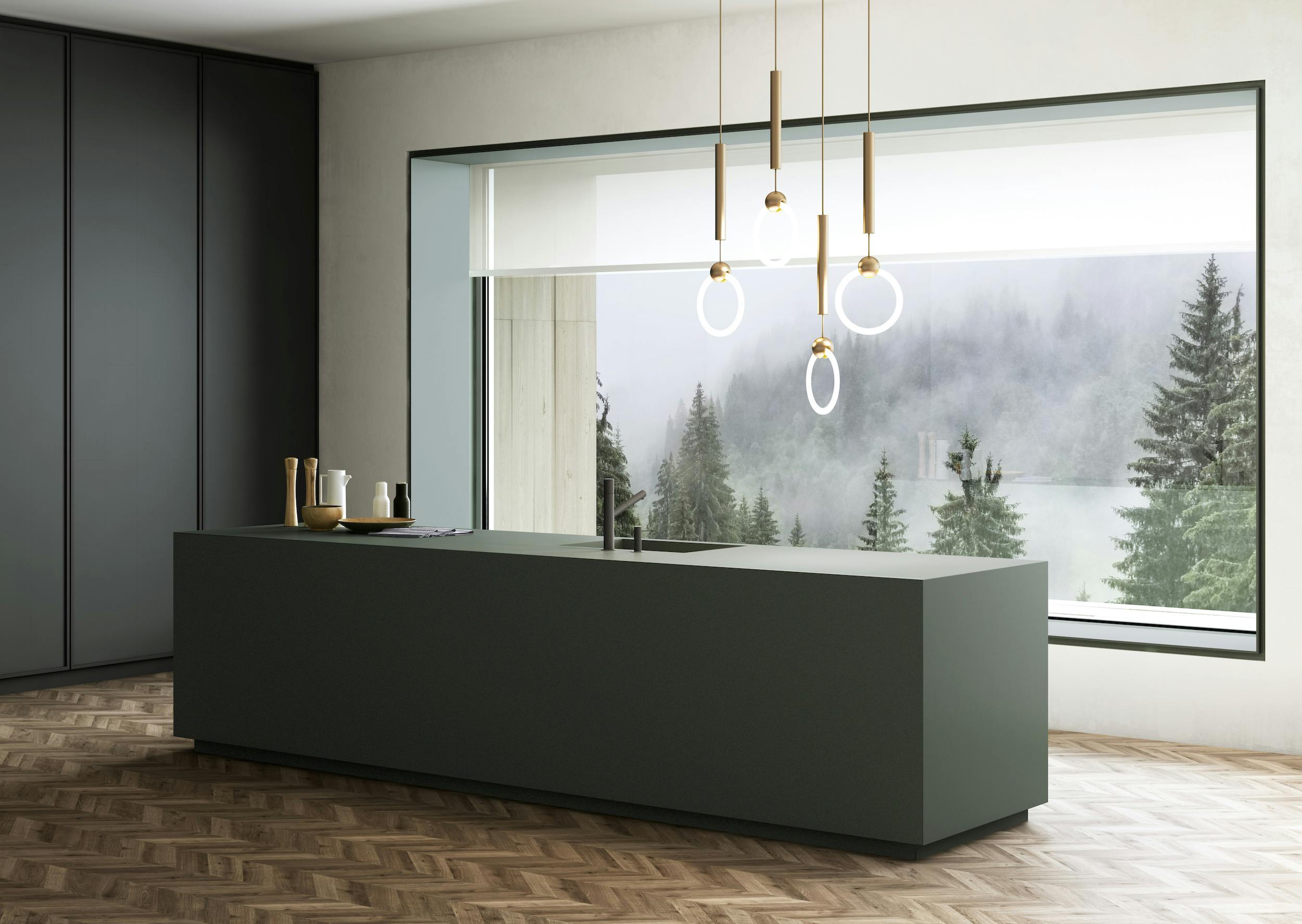 Image number 32 of the current section of New Chomica series invites nature indoors as part of The Collection Dekton 2020 in Cosentino Canada
