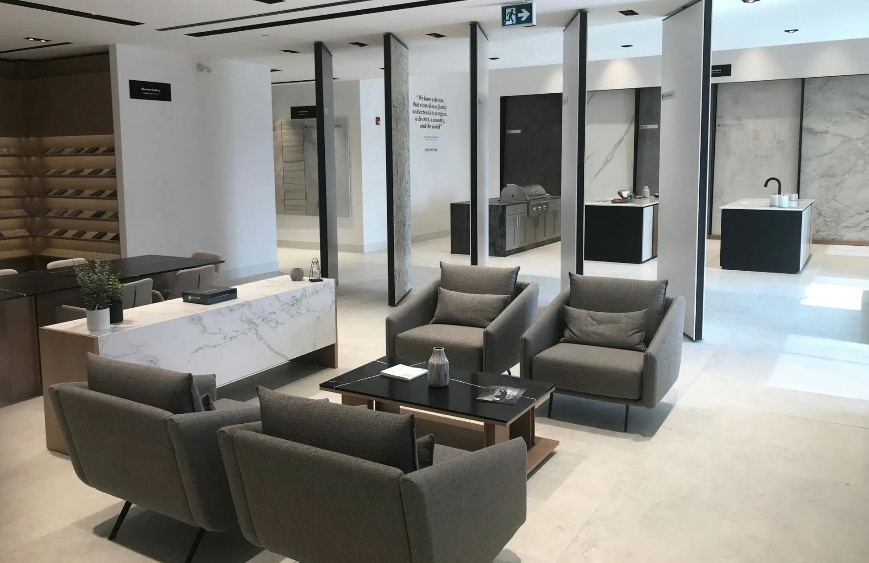 Image number 32 of the current section of A virtual tour of the new Cosentino Winnipeg Showroom with Scott MacKenzie, General Manager in Cosentino Canada