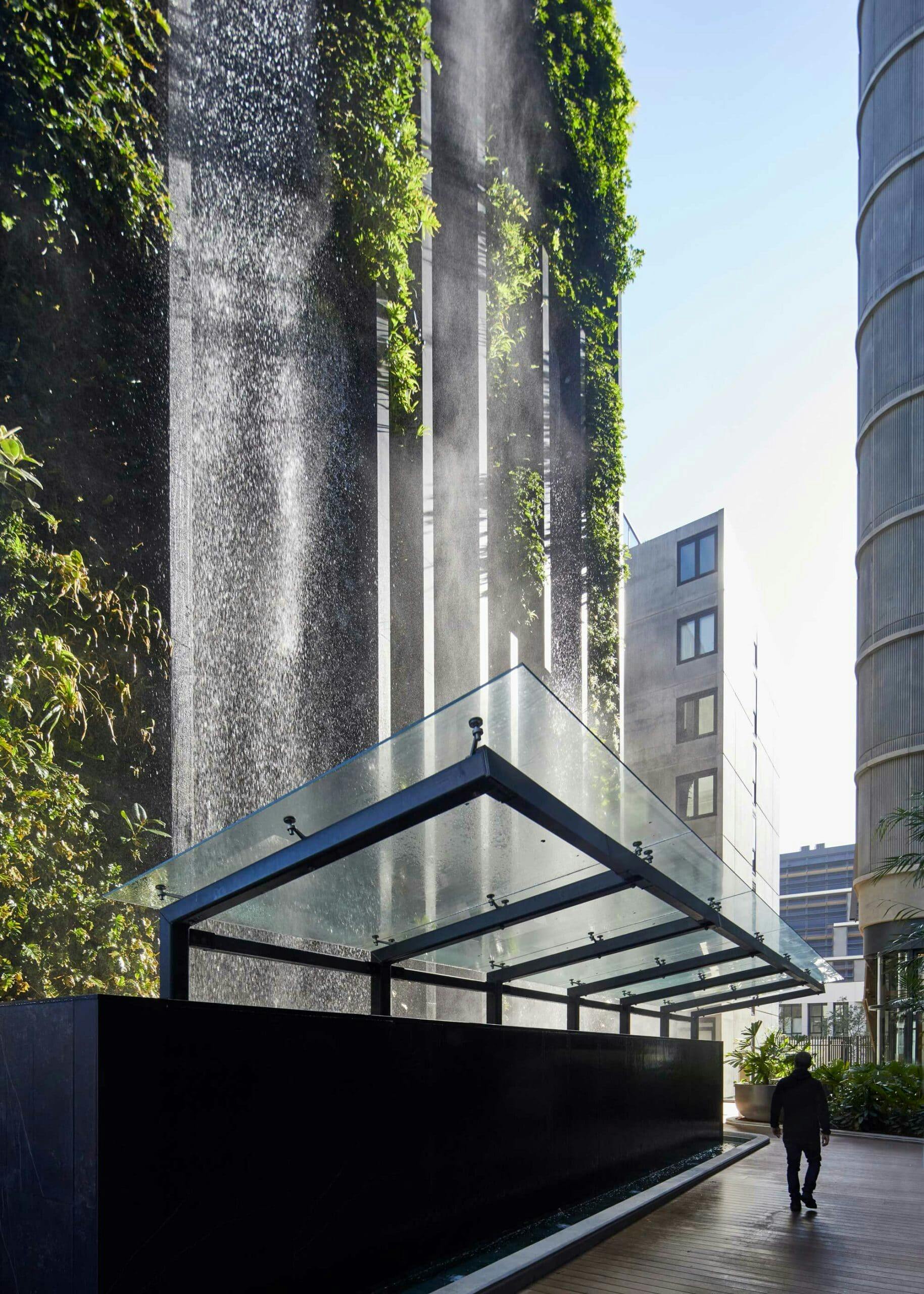 Image number 35 of the current section of Urban waterfall in Cosentino Canada