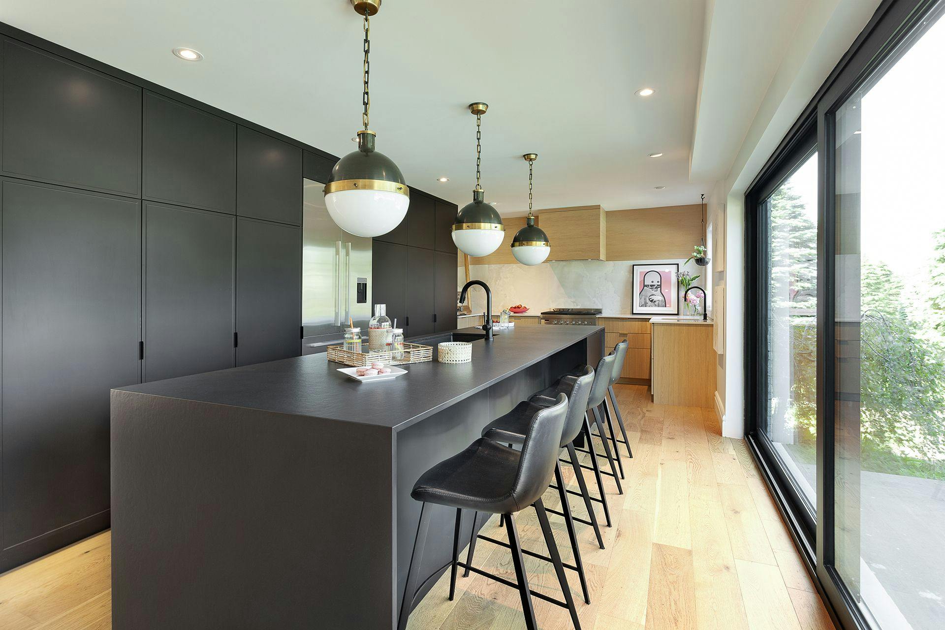 Image number 67 of the current section of Actress Brigitte Lafleur features Dekton in kitchen renovation in Cosentino Canada