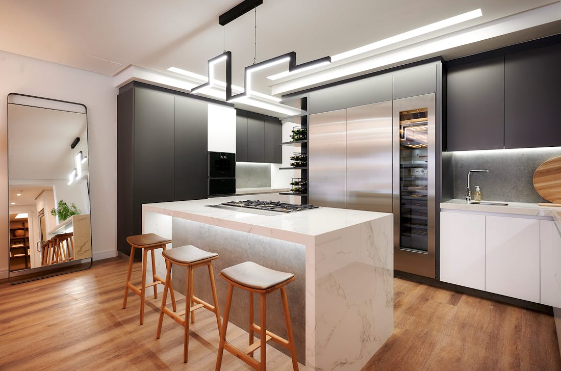 Image number 108 of the current section of {{Dekton showcases its versatility in a high-end residential development in South Africa}} in Cosentino Canada