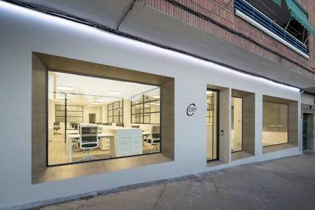 Image number 39 of the current section of The CSIF headquarters in Granada shows off its façade thanks to Dekton in Cosentino Canada
