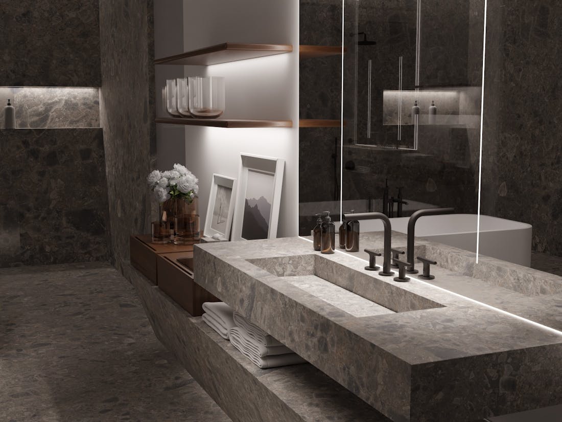 Image number 36 of the current section of The best solutions for bespoke vanity units in Cosentino Canada