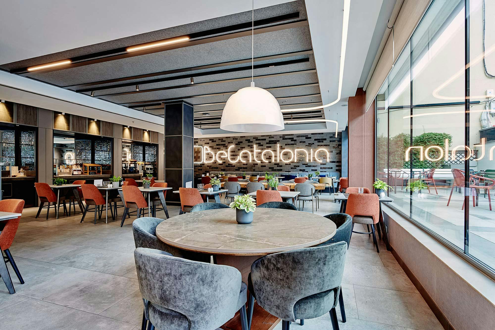 Image number 35 of the current section of Dekton and Silestone, a sure winner for cladding a modern, sophisticated and functional four-star hotel in Cosentino Canada