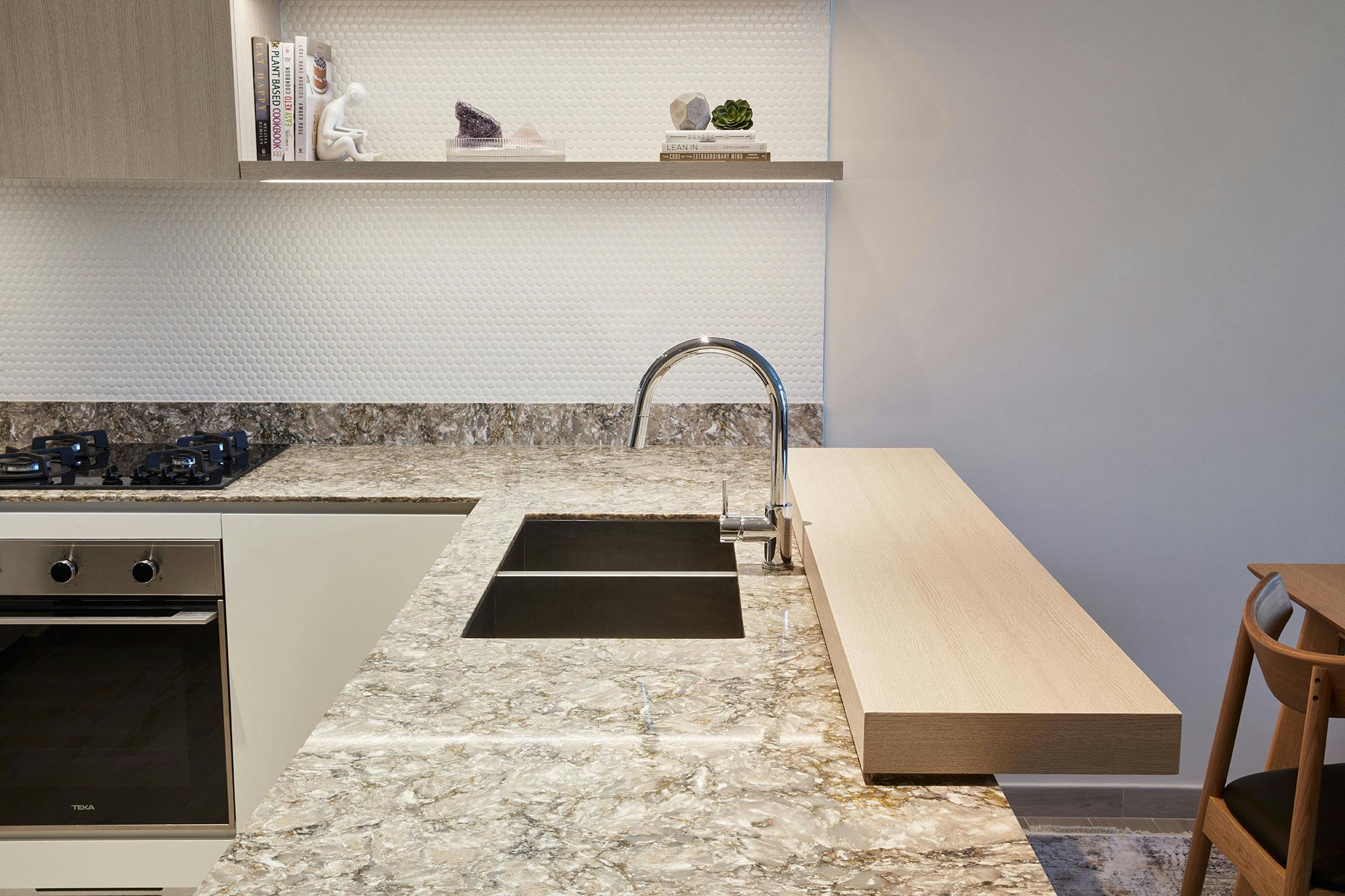 Image number 36 of the current section of Silestone adds a splash of colour to homes in a Dubai residential development in Cosentino Canada