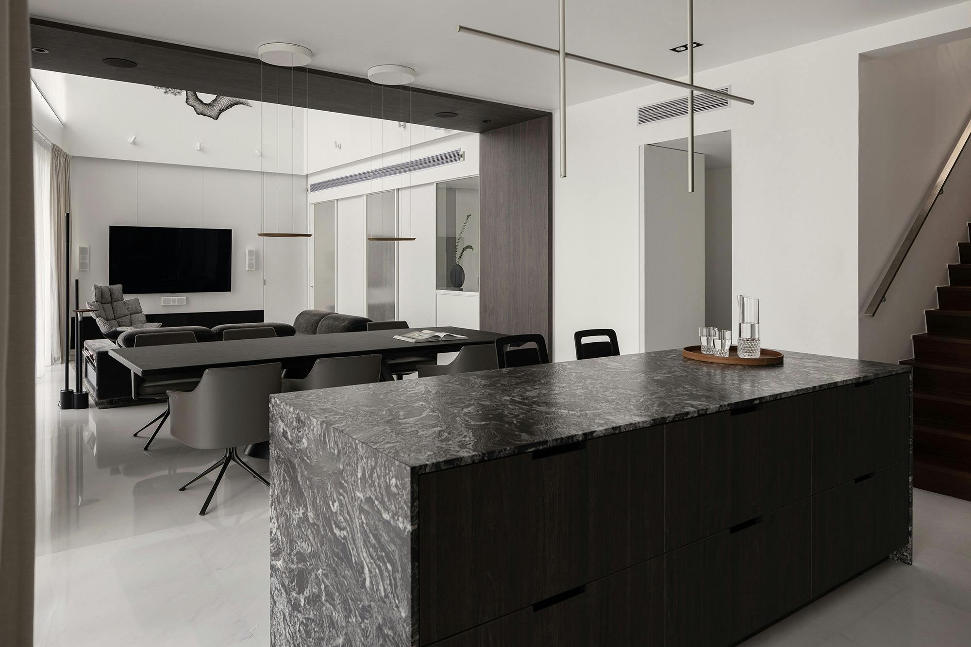 Image number 36 of the current section of The challenge of designing an unusual kitchen made possible with the help of Cosentino in Cosentino Canada