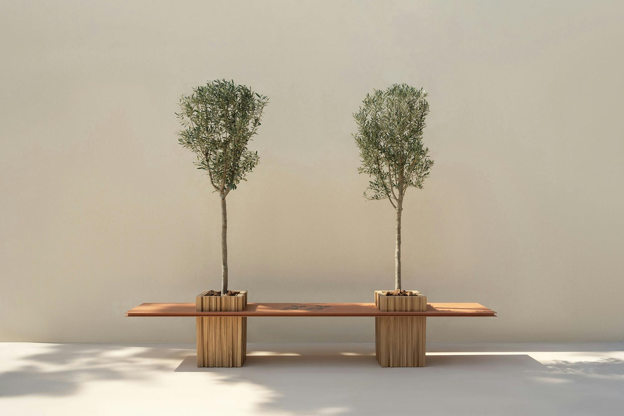 Image number 41 of the current section of The Muralla Table by Zaczyn Studio in Cosentino Canada