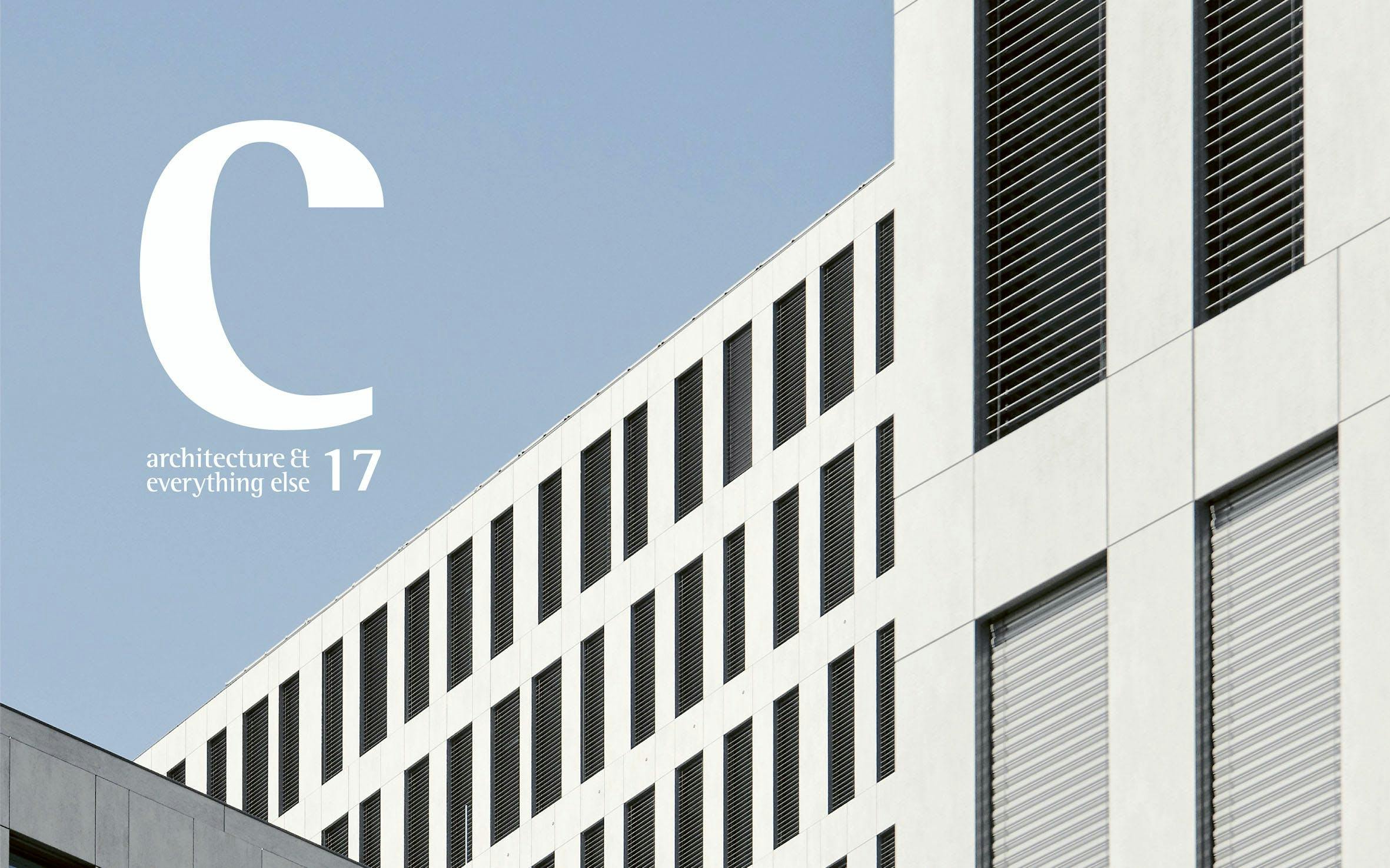 Image number 33 of the current section of Out Now: C 17 - Architecture and Everything Else in Cosentino UK