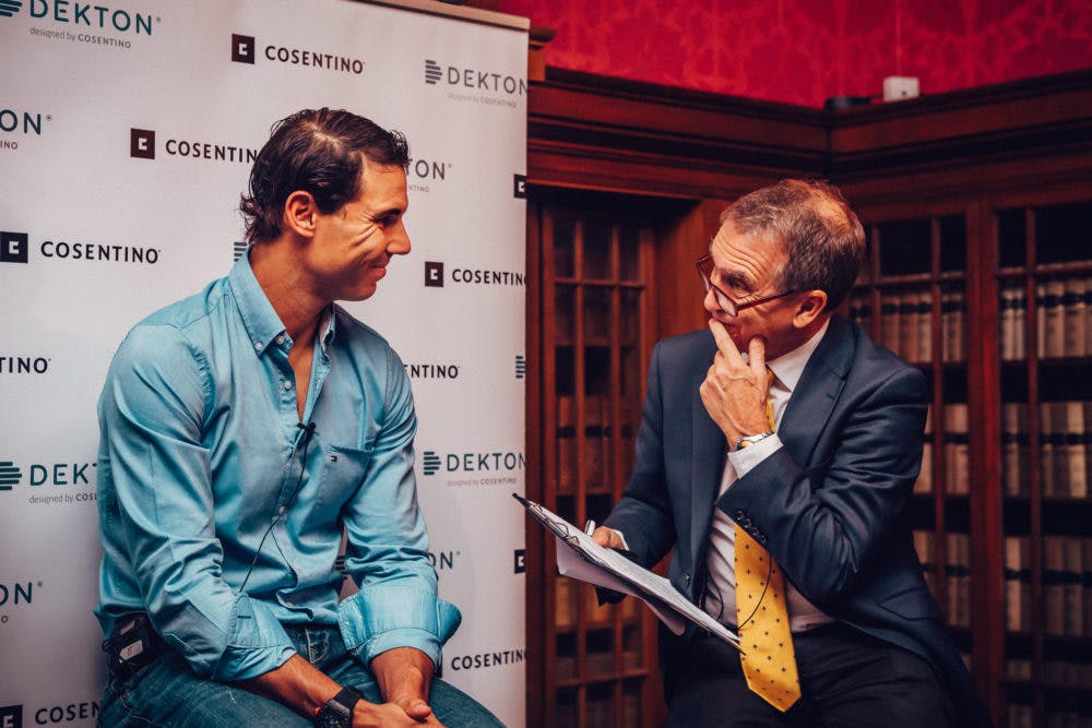 Image number 36 of the current section of Dekton® by Cosentino Brand Ambassador Rafael Nadal Joins Cosentino for an Exclusive Evening in London in Cosentino UK