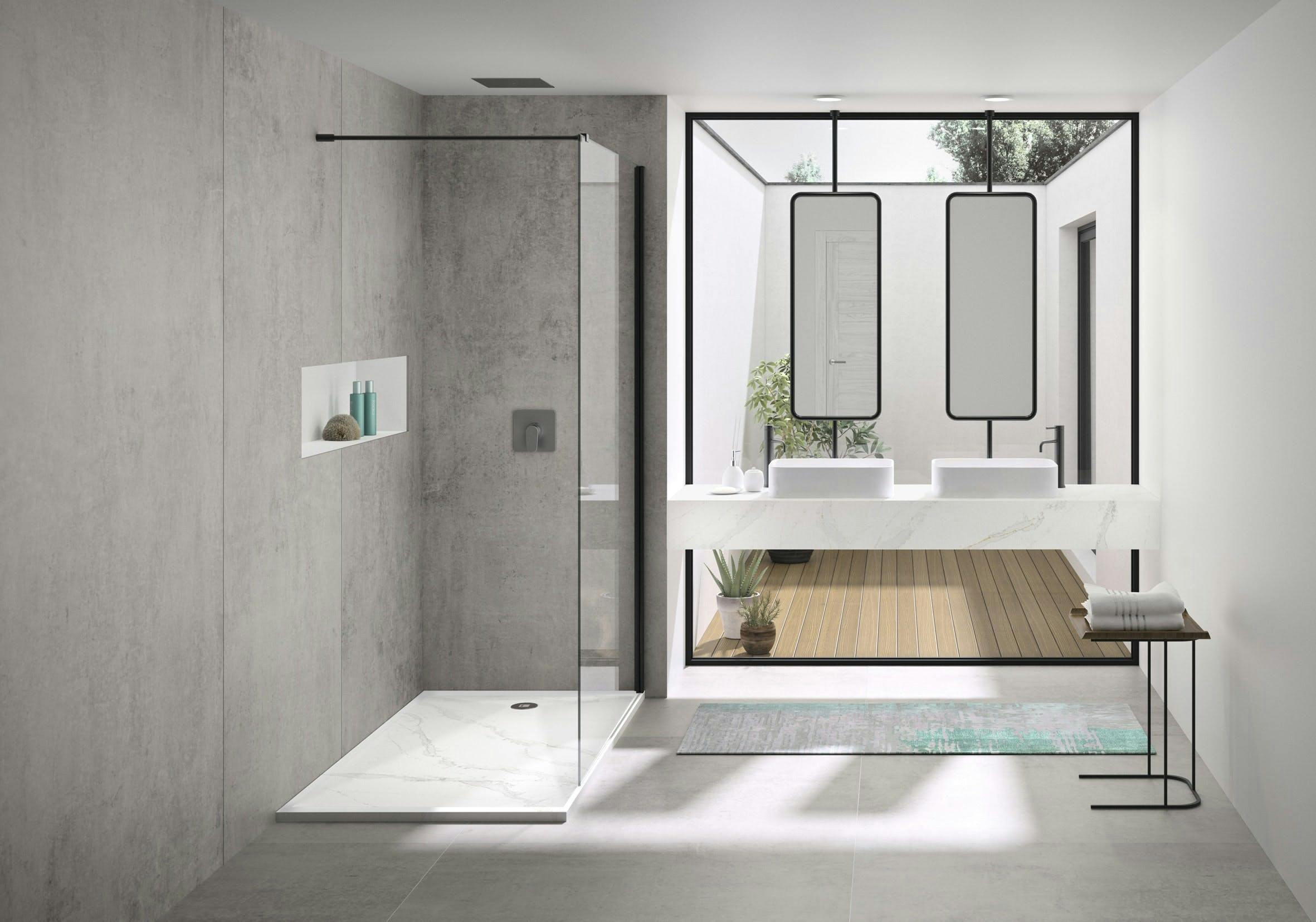 Image number 35 of the current section of Five Design Ideas for Grey and White Bathrooms in Cosentino UK