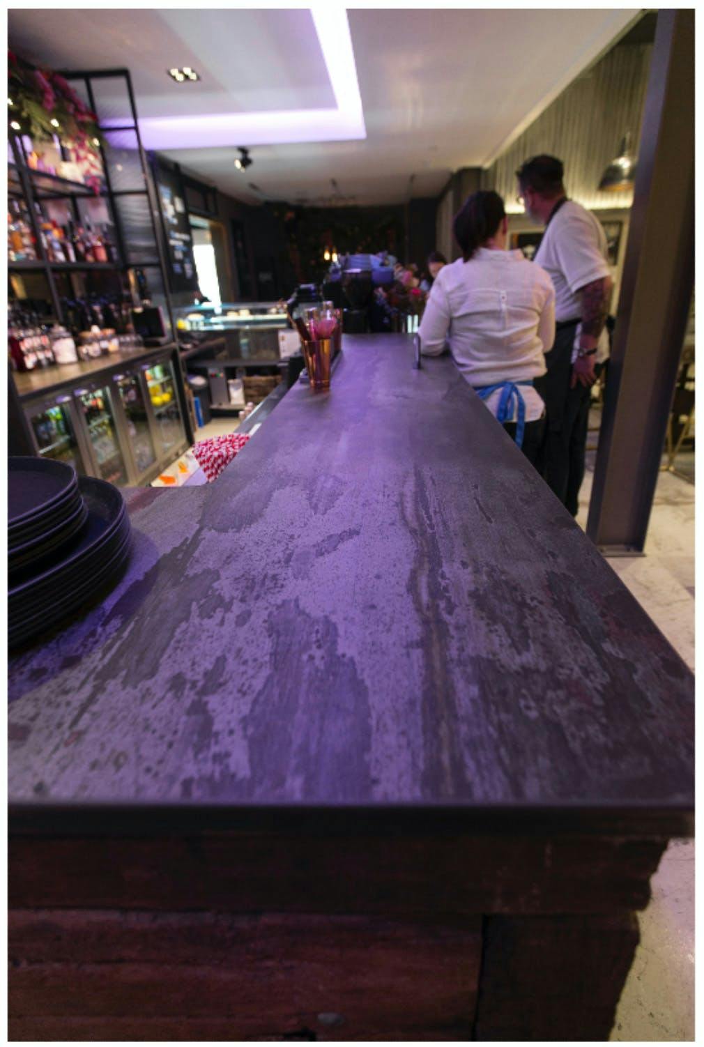 Image number 33 of the current section of Dekton Surfaces Help to Create an Industrial Look at the Eclectic ICE Café in Cosentino UK