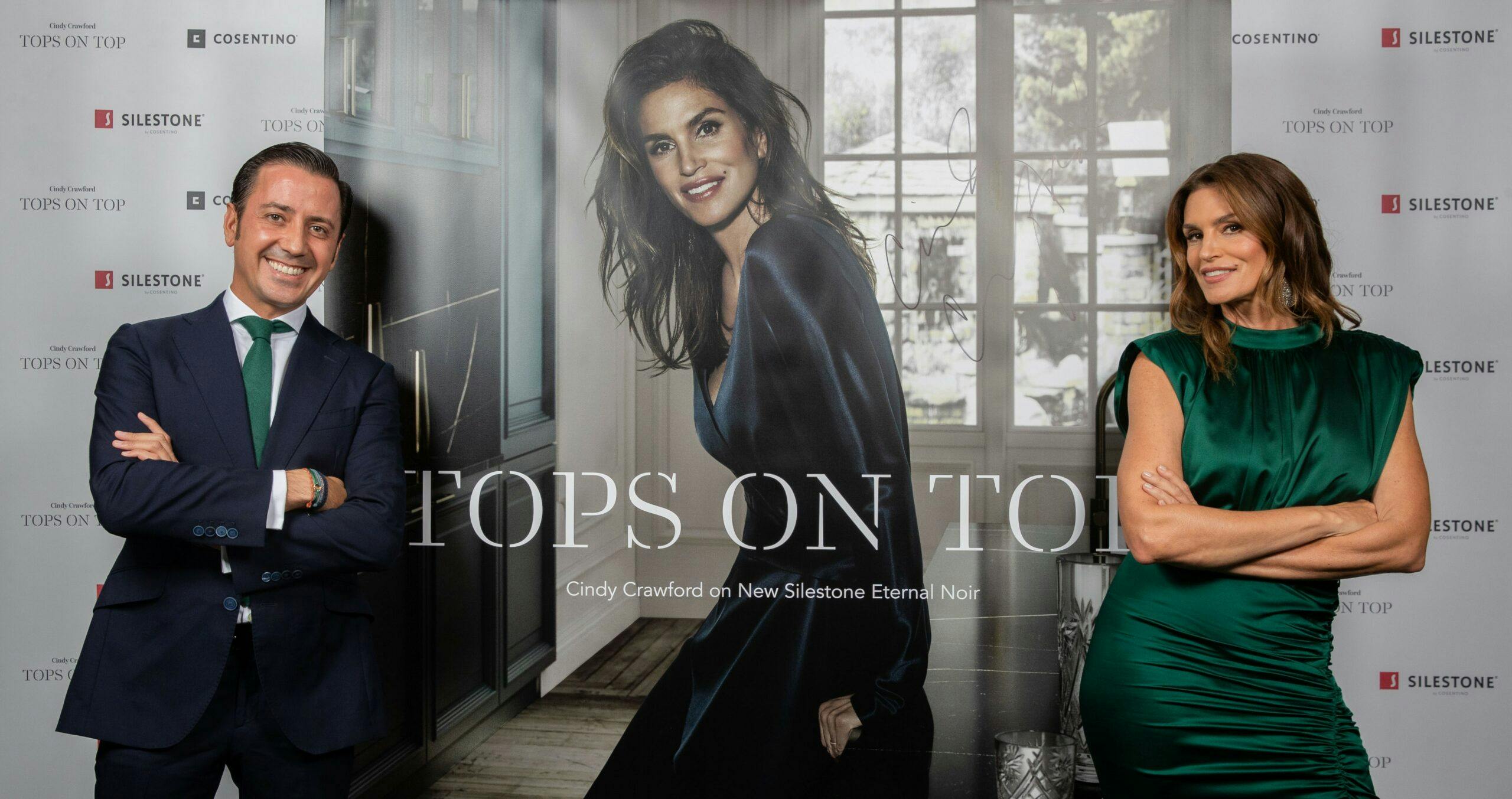 Image number 32 of the current section of Cindy Crawford Launches the New Silestone Tops on Top Campaign in London in Cosentino UK