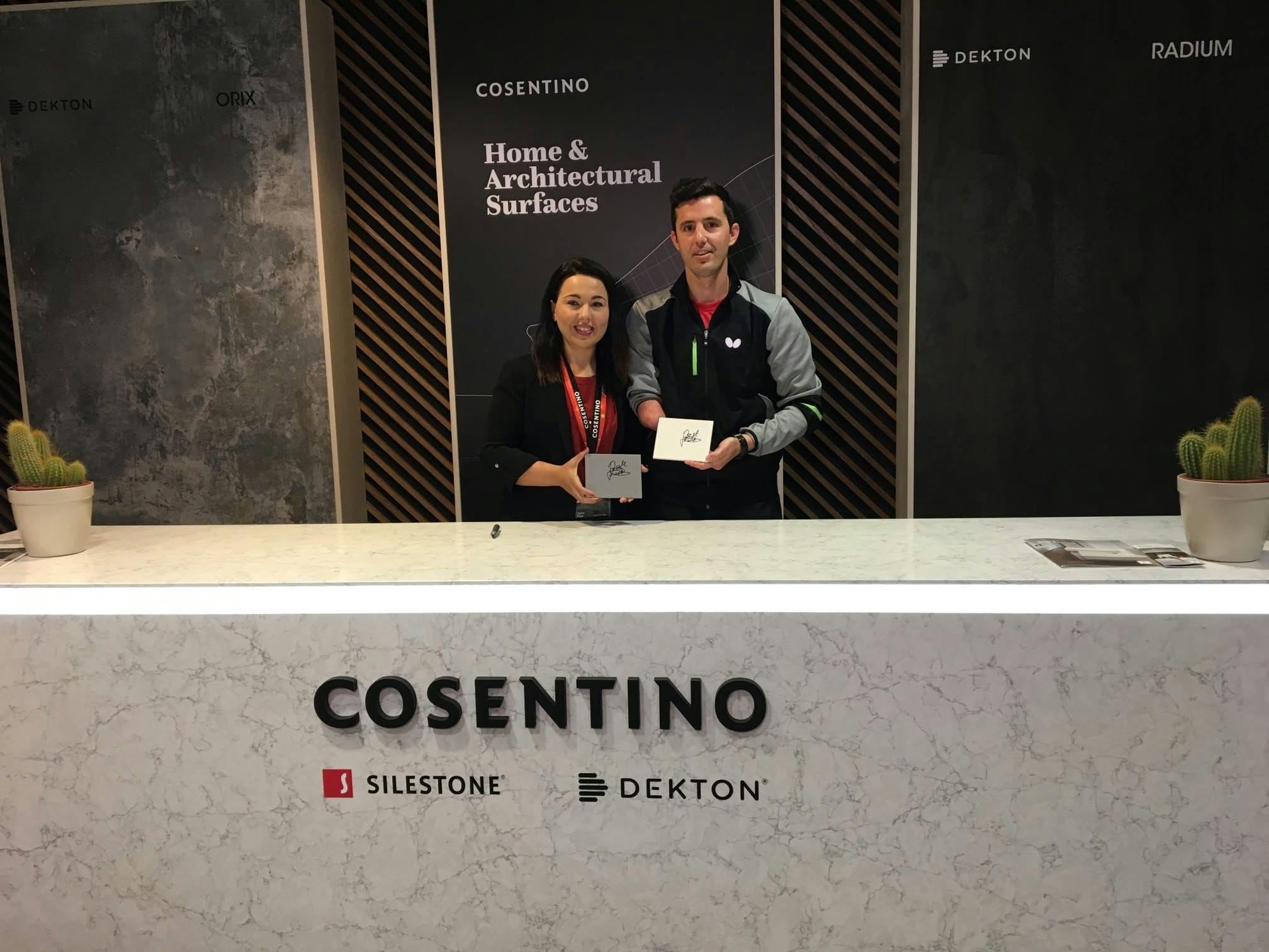 Image number 32 of the current section of International Tennis Stars and Cosentino Join José Manuel Ruiz Reyes’ Campaign #7enTokio in Cosentino UK