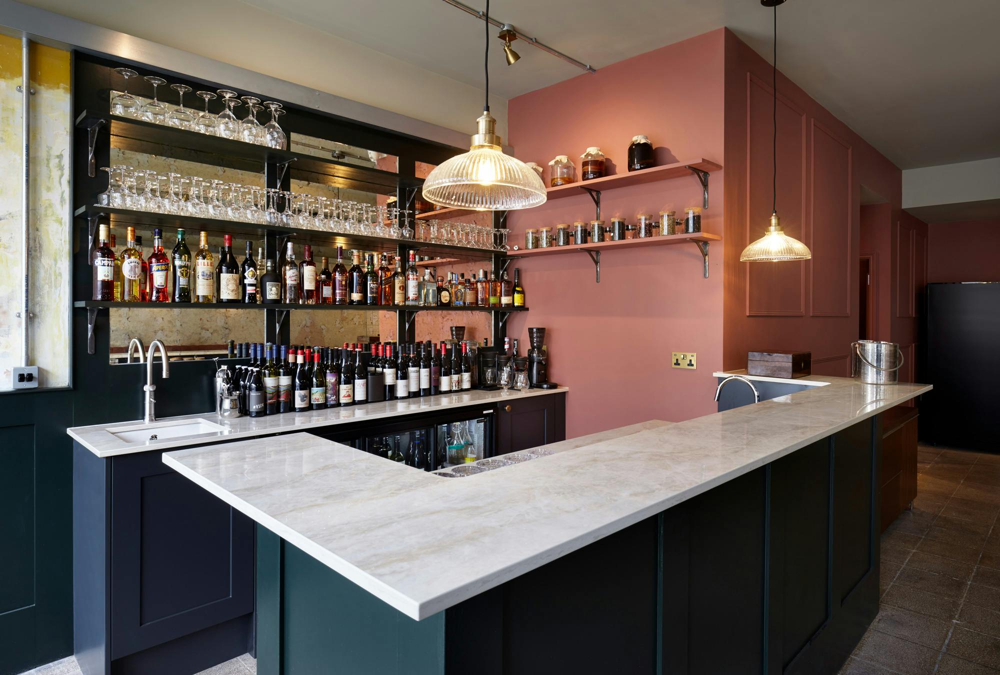 Image number 36 of the current section of Vanderlyle restaurant in Cosentino UK