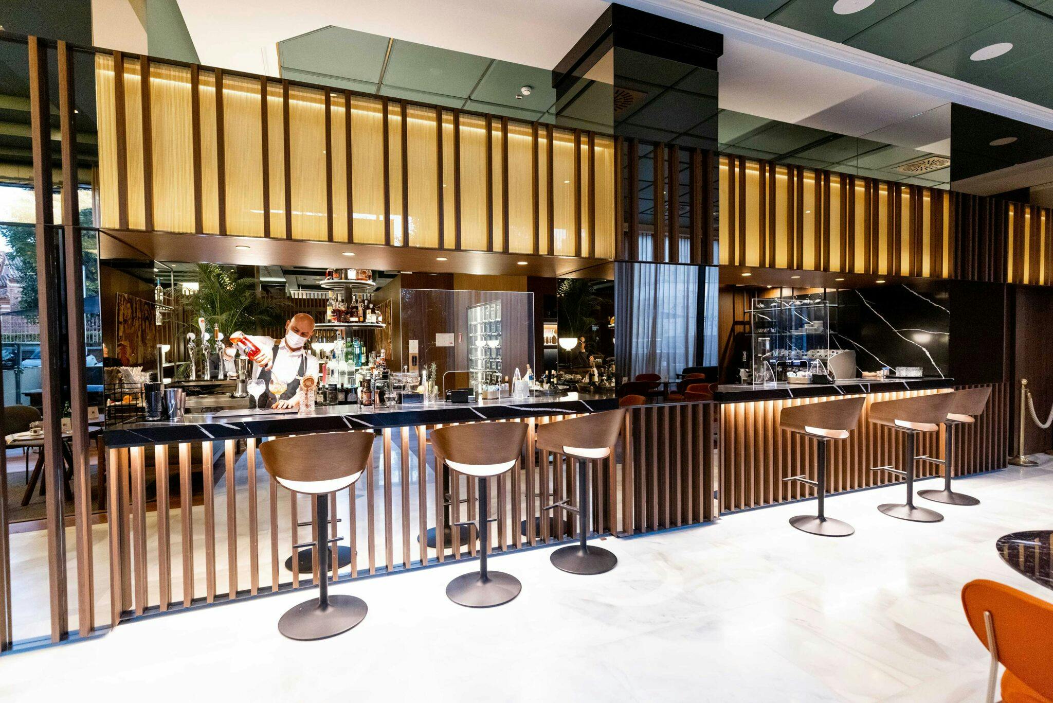 Image number 44 of the current section of A century old building gets a new lease of life as one of Oslo’s most vibrant hotels thanks to Silestone in Cosentino UK