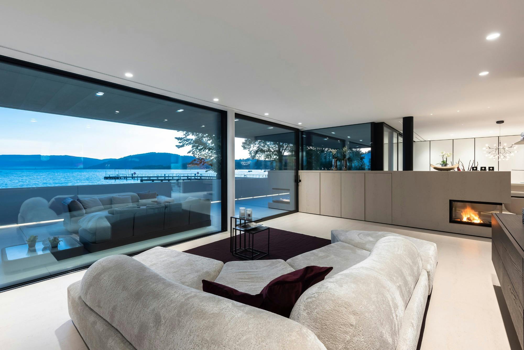 Image number 42 of the current section of A state of the art house on the lake in Cosentino UK