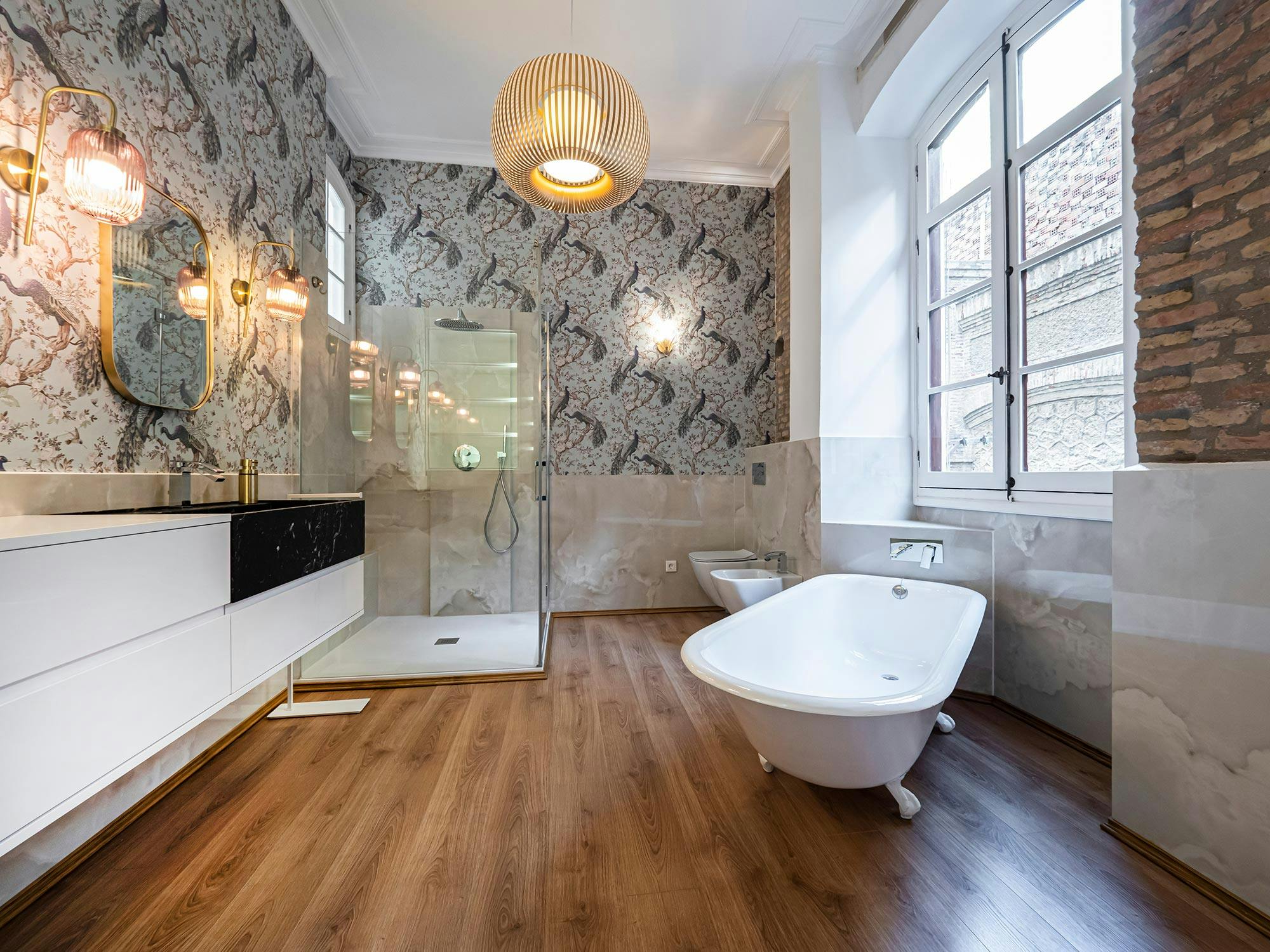 Image number 37 of the current section of A bathroom blending in with the historic building’s past in Cosentino UK