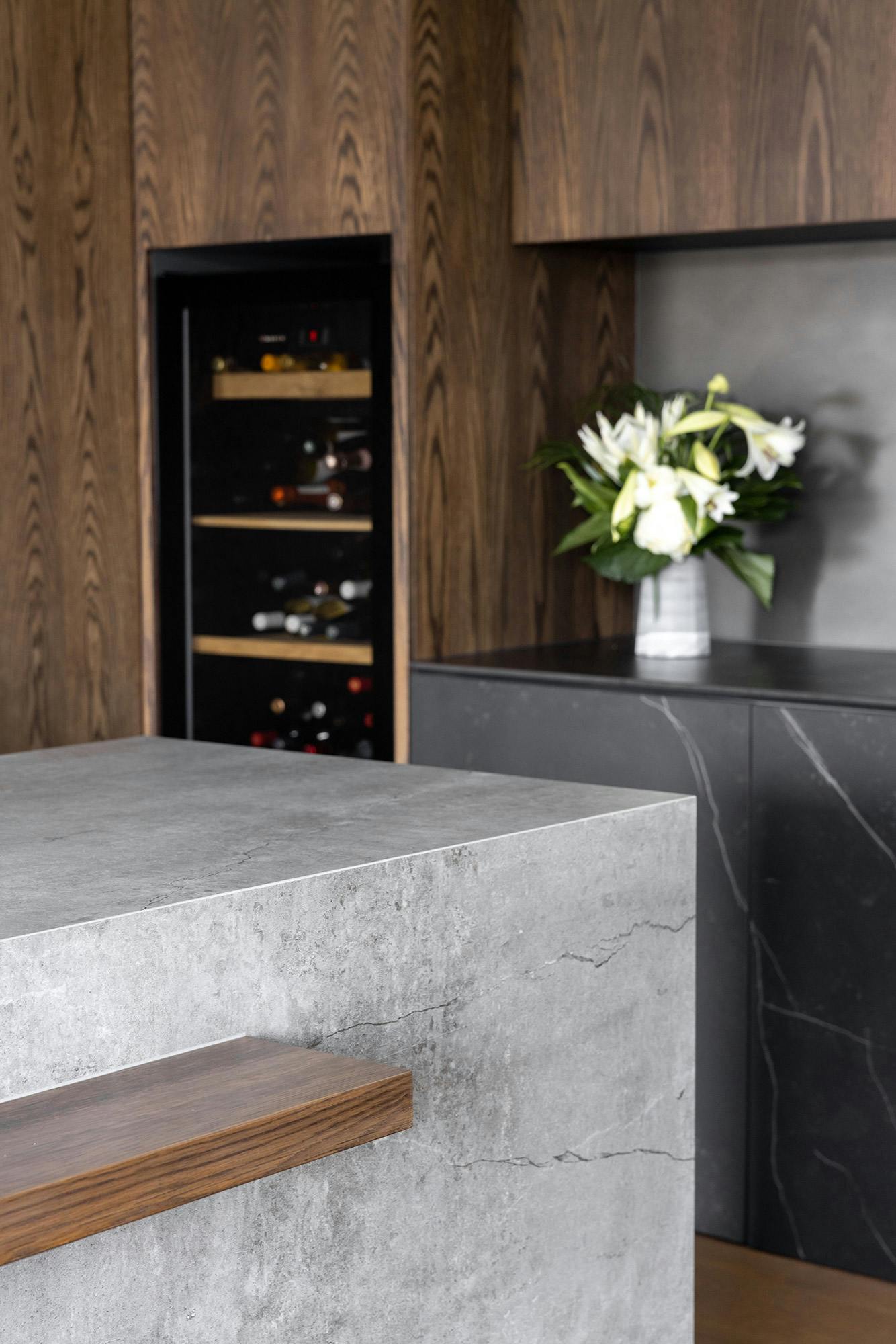Image number 46 of the current section of Two Dekton colours to match wood in kitchens and bathrooms in Cosentino UK