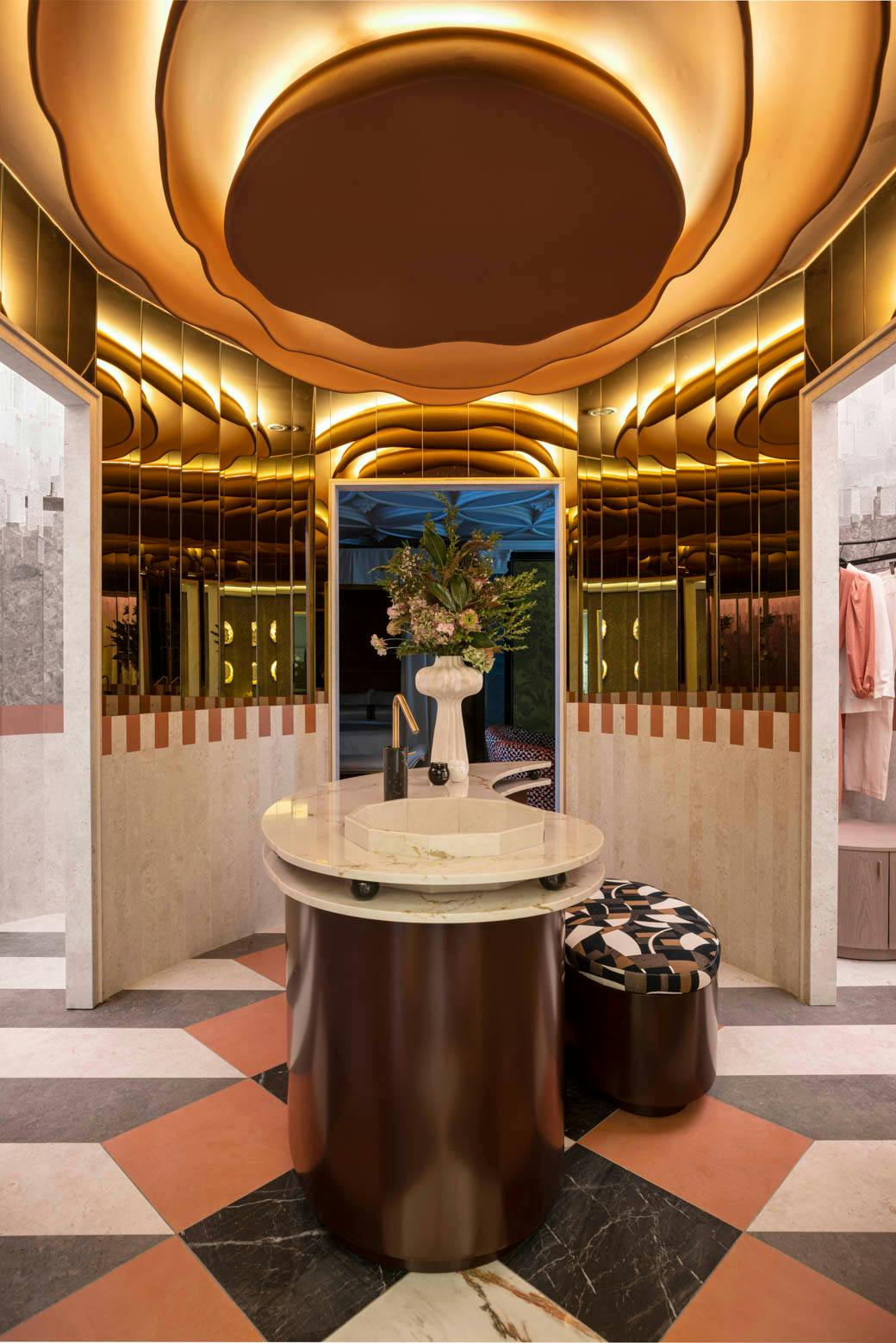 Image number 37 of the current section of A bathroom for sharing and socialising in Cosentino UK
