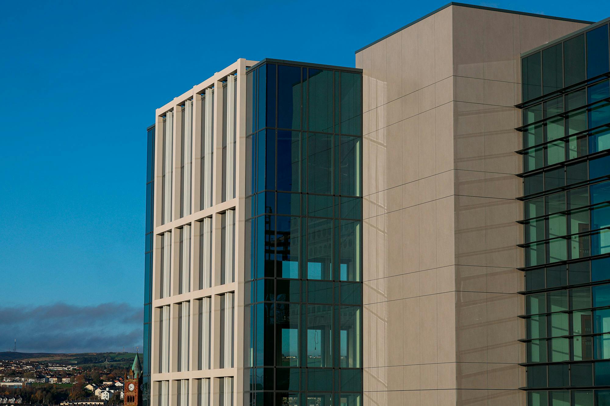 Image of Derry Facade 10.jpg?auto=format%2Ccompress&ixlib=php 3.3 in {{Dekton, selected for commercial property façade in Northern Ireland}} - Cosentino