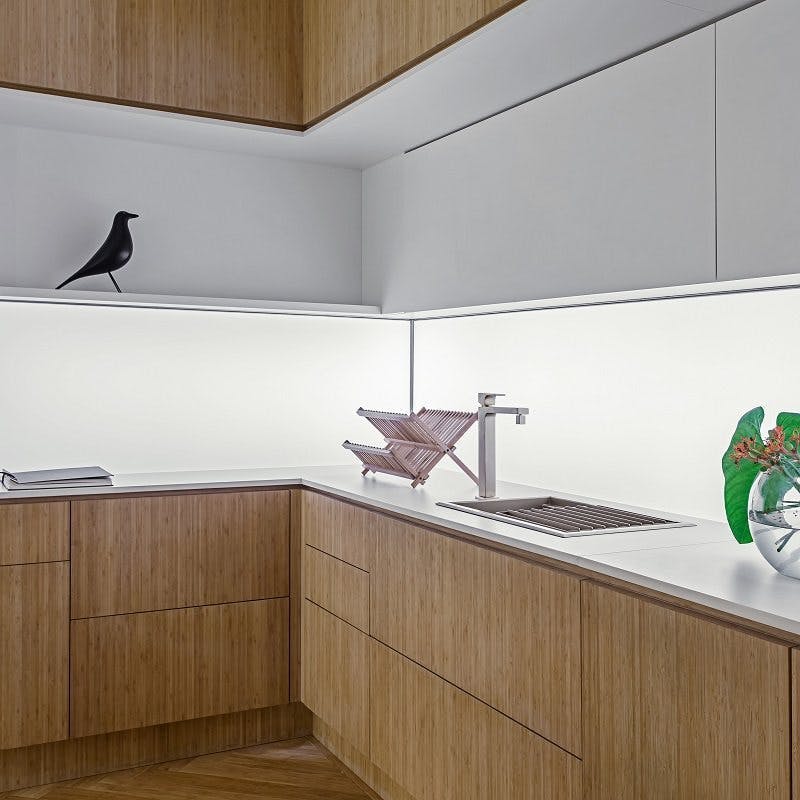 Image number 38 of the current section of White Kitchen Worktops in Cosentino Ireland