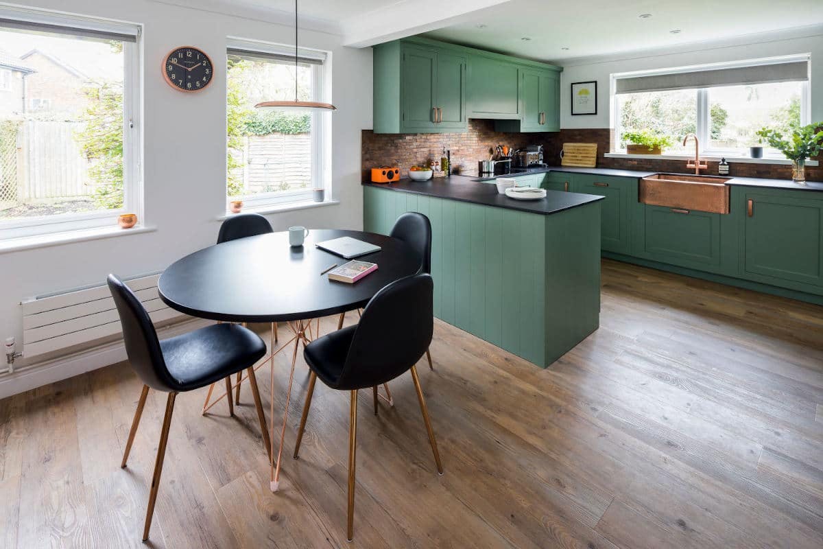 Image number 33 of the current section of A kitchen reminiscent of the 1960s in Cosentino Ireland