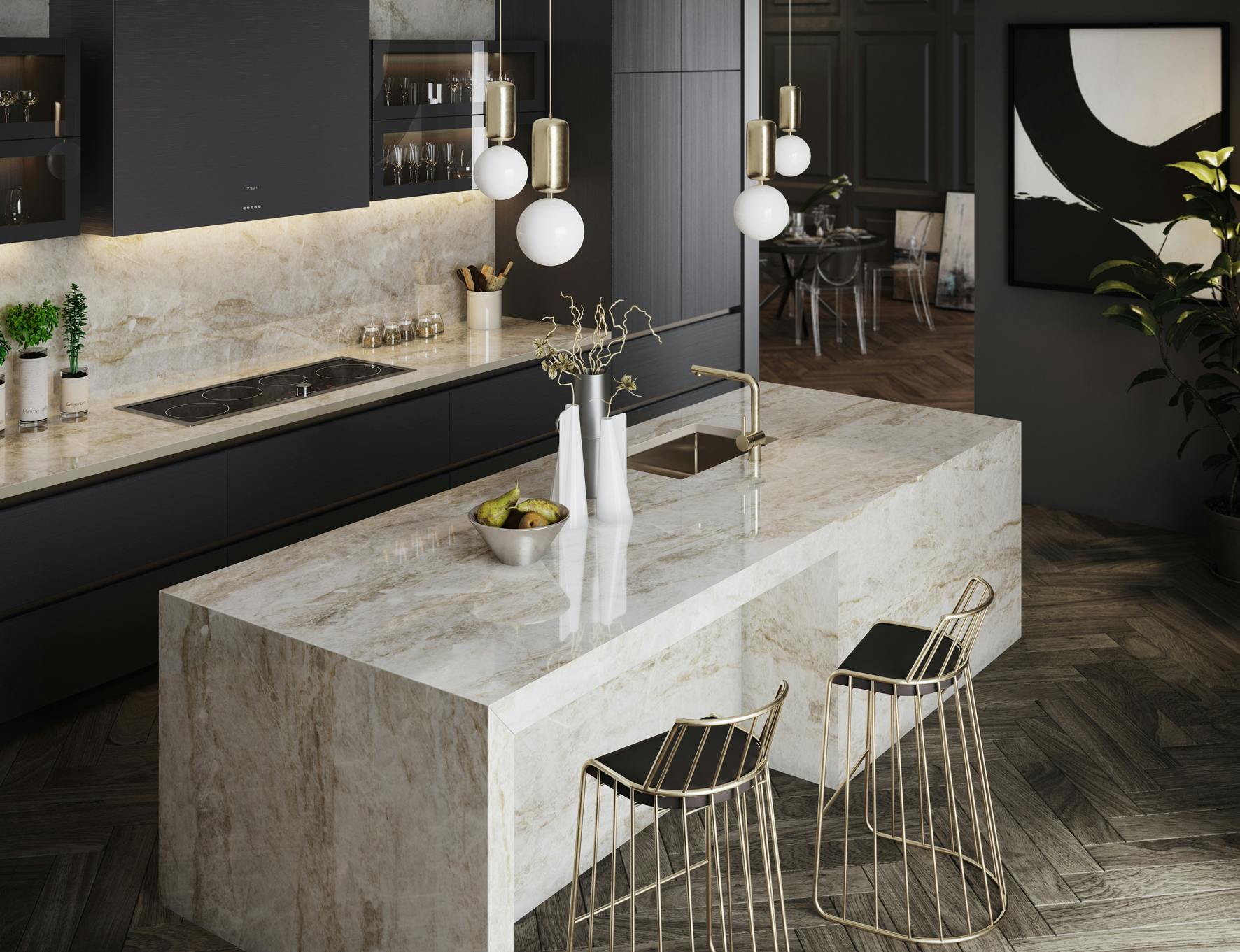 Image number 32 of the current section of Dekton Stonika: The New High-Shine Collection in Cosentino Ireland