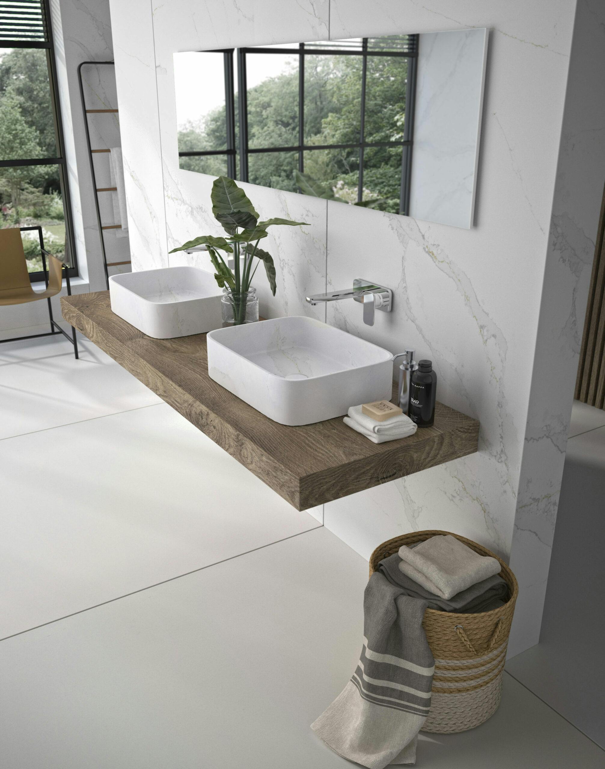 Image number 32 of the current section of The New Marie by Silestone Bathroom Basin in Cosentino Ireland
