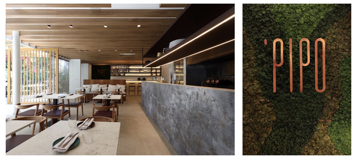Image number 32 of the current section of Cosentino Surfaces Selected for the Stunning Pipo Restaurant in Cosentino Ireland