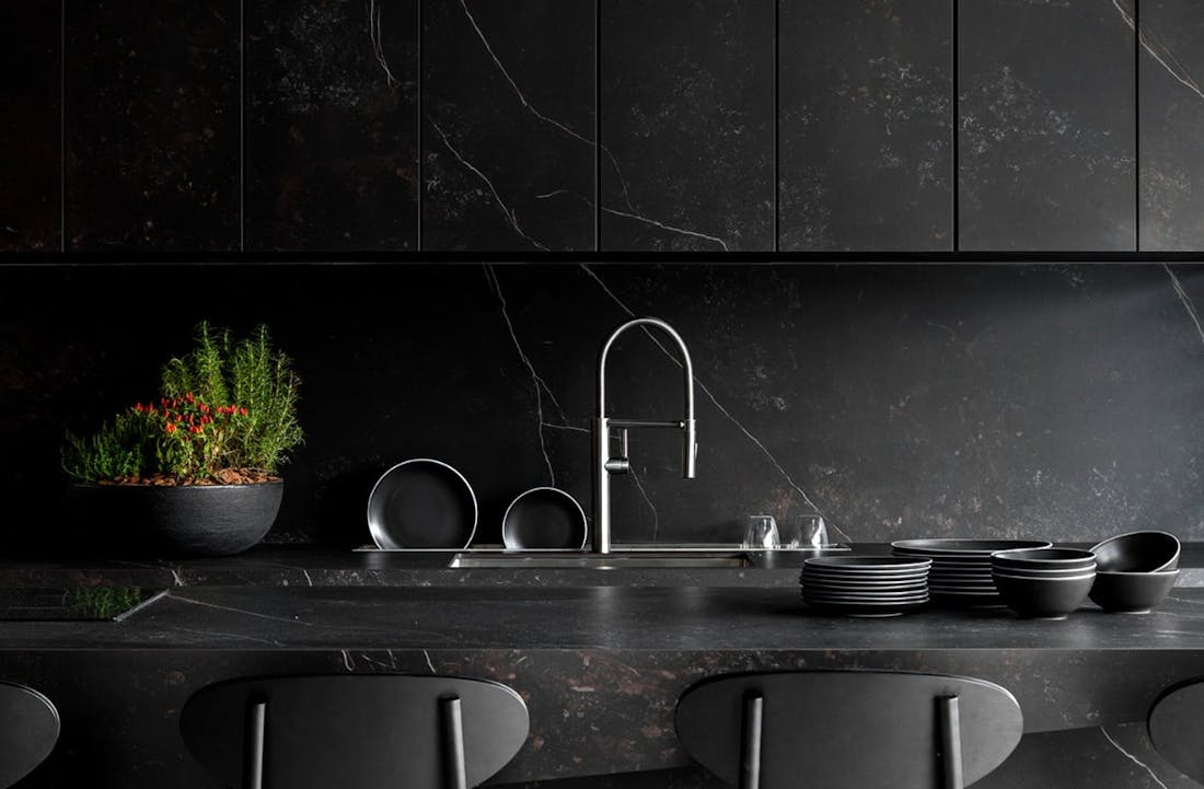 Image number 169 of the current section of Inspiration for designing your black kitchen in Cosentino Ireland