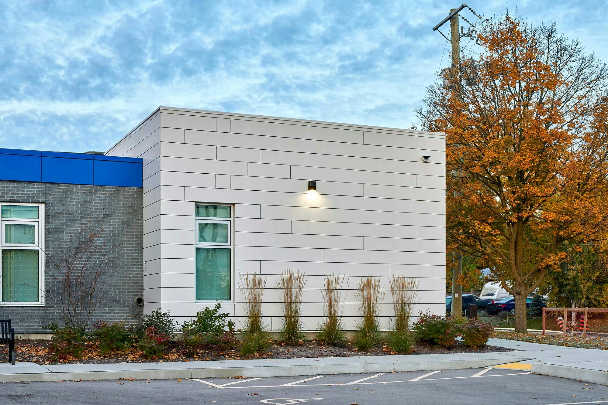 Image number 38 of the current section of Dekton clads the facade of a York Paramedic Station in Cosentino Ireland