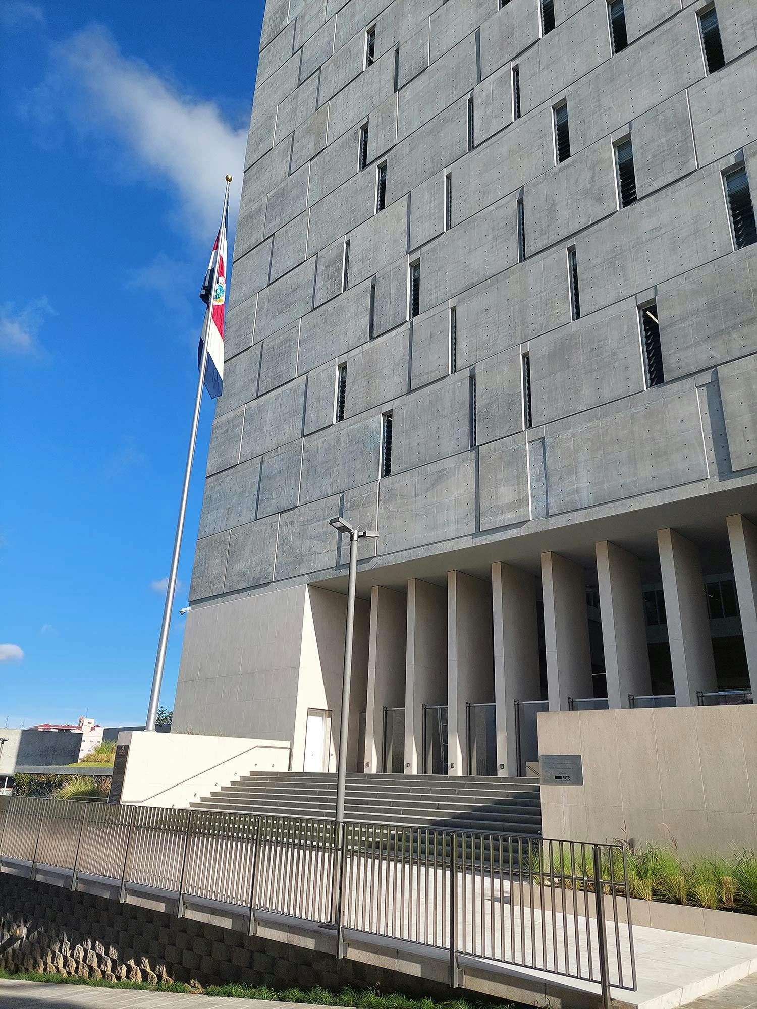 Image number 40 of the current section of Dekton shapes the powerful façade of the Costa Rican Legislative Assembly building, winner of the Macael 2021 Award in Cosentino Ireland