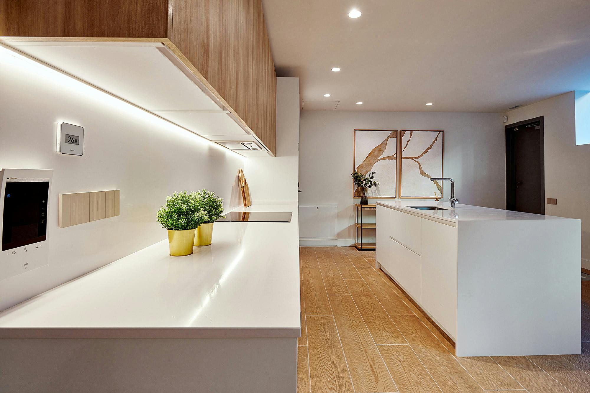 Image number 42 of the current section of Cosentino, the star of the new functional, modern and sustainable house in the AEDAS Homes showroom in Madrid in Cosentino Ireland