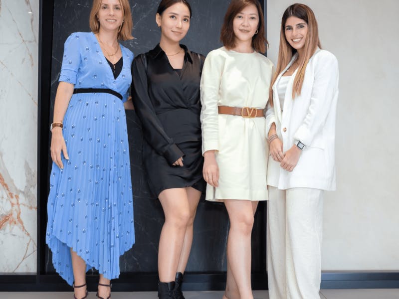 Maria Fernandez, Venice Min, Veanne Chong and Patricia Lyon
