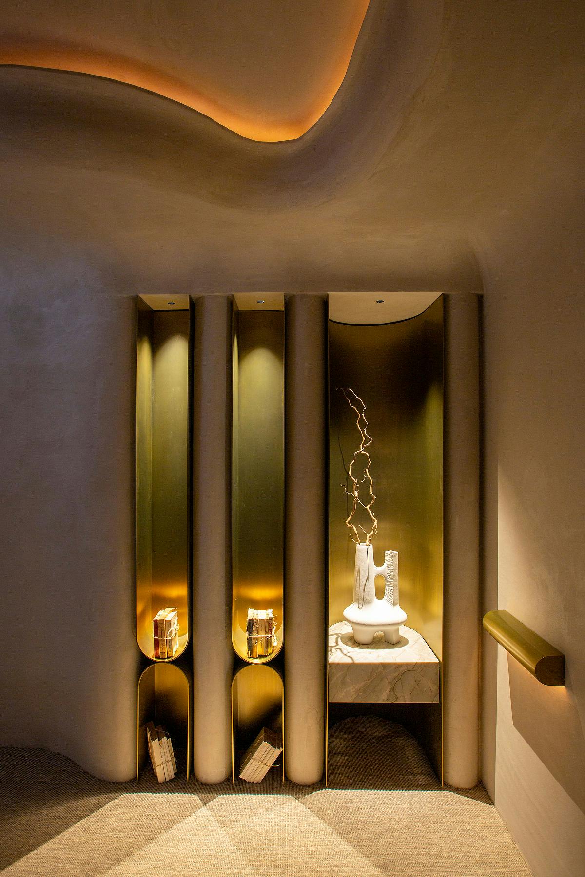 Image of casa decor 2023 espacio conceptual juka 04.jpg?auto=format%2Ccompress&ixlib=php 3.3 in A lounge for relaxation and calm - Cosentino