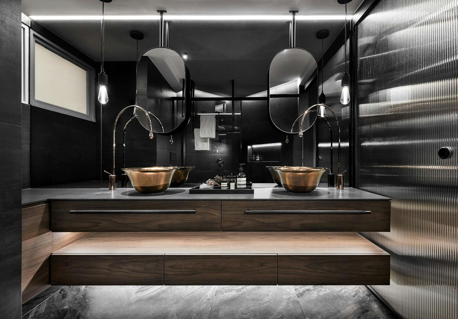 Image of MAER ATELIER SILESTONE CHARCOAL2.jpeg?auto=format%2Ccompress&fit=crop&ixlib=php 3.3 in A Designer Space to Call their Own: Celebrating the Best Man Caves - Cosentino