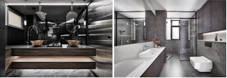 Image of The Bathroom.png?auto=format%2Ccompress&fit=crop&ixlib=php 3.3 in Dark and Decadent: Redefining The Modern Man Cave with Cosentino - Cosentino