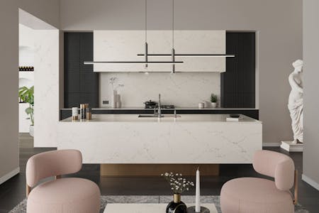Image of web le chic victorian silver kitchen.jpg?auto=format%2Ccompress&fit=crop&ixlib=php 3.3 in Cosentino Launches Le Chic and Urban Crush Collections from Silestone® - Cosentino