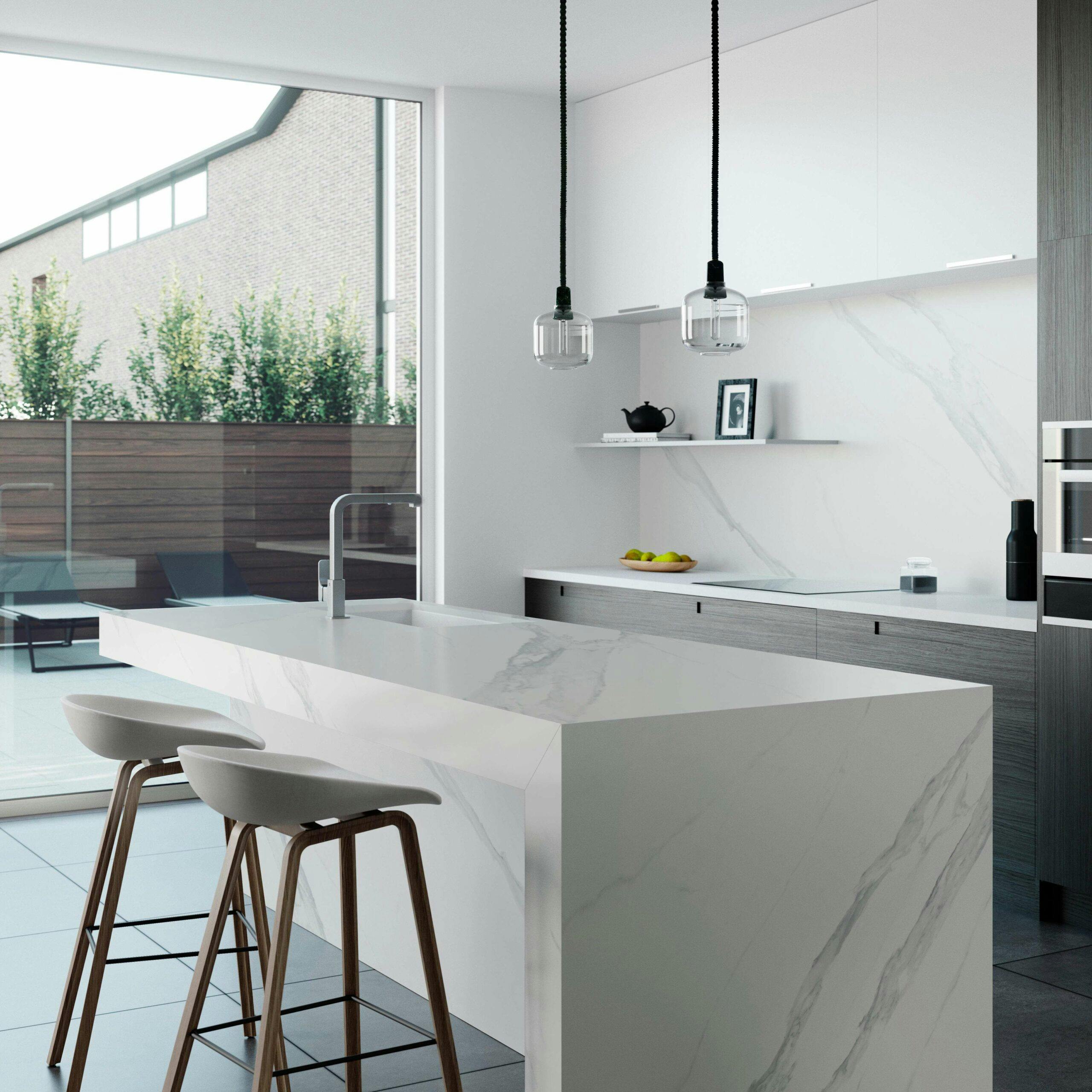 Image of Dekton Kitchen Opera scaled.jpg?auto=format%2Ccompress&ixlib=php 3.3 in The Purity and Architectural Beauty of Travertine Marble - Inspiring Luxury Materials - Cosentino