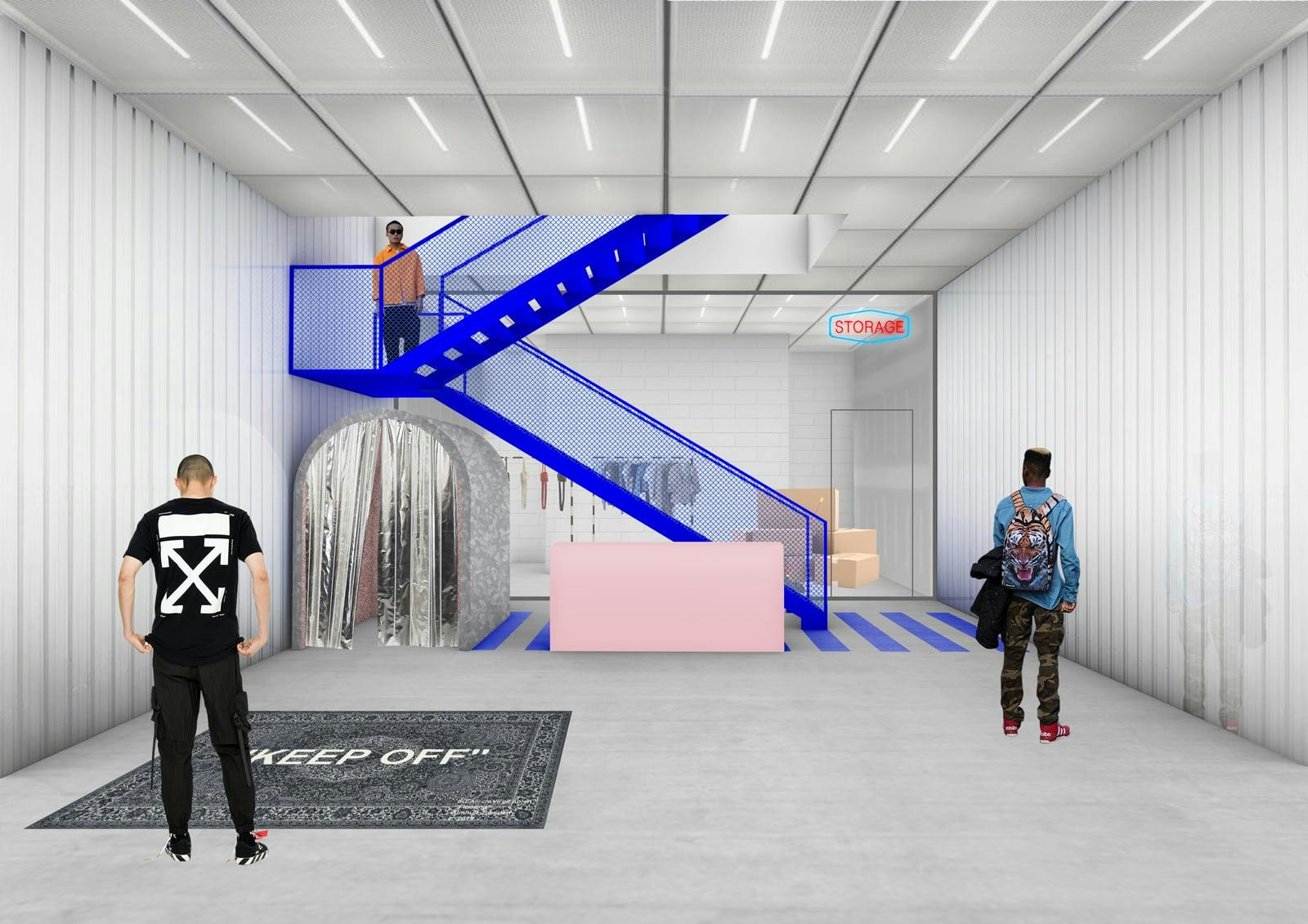 Image of 20210726 OMA OffWhiteMiami 11.2.jpg?auto=format%2Ccompress&ixlib=php 3.3 in Off-White Flagship Store - Cosentino